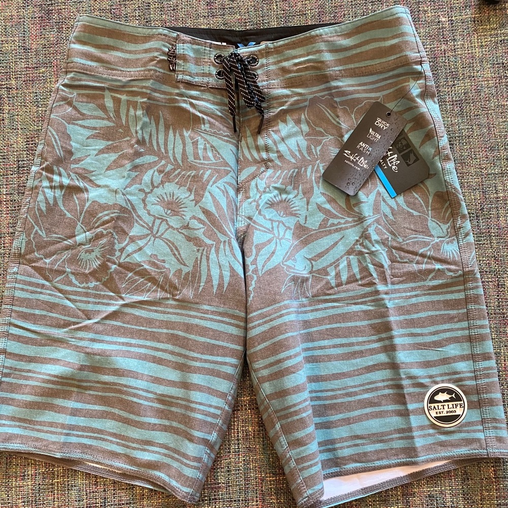 Men’s 30 SaltLife SLX-QD Boardshorts